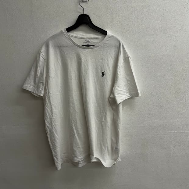 폴로 랄프로렌 반팔 티셔츠 화이트 180/100 A