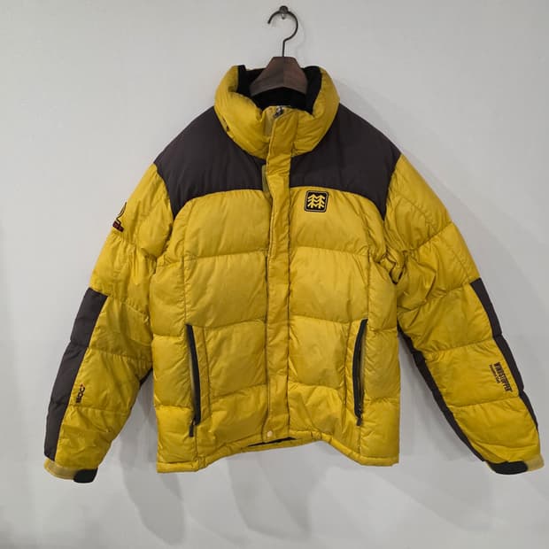 코오롱스포츠 800필파워 윈드스토퍼 구스다운 패딩