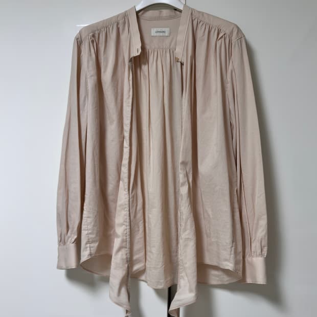 르메르 랩 블라우스 lemaire wrap blouse 36