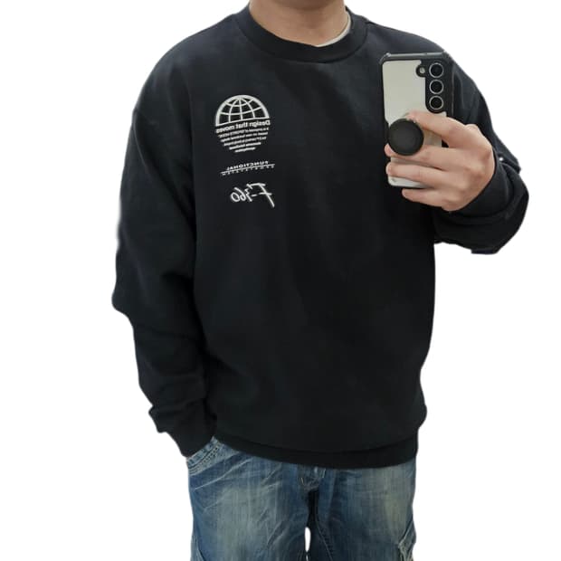 XL 105) 데상트 트레이닝 맨투맨