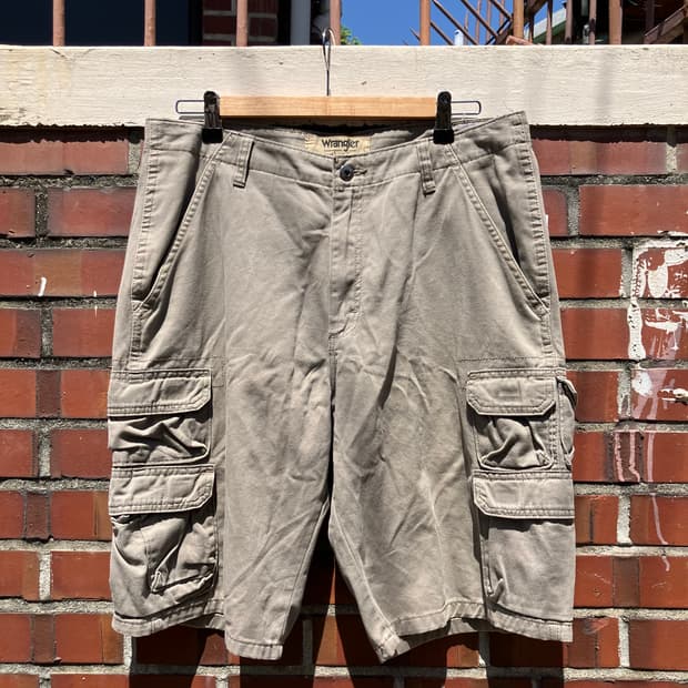 Wrangler 와이드 카고 팬츠 32