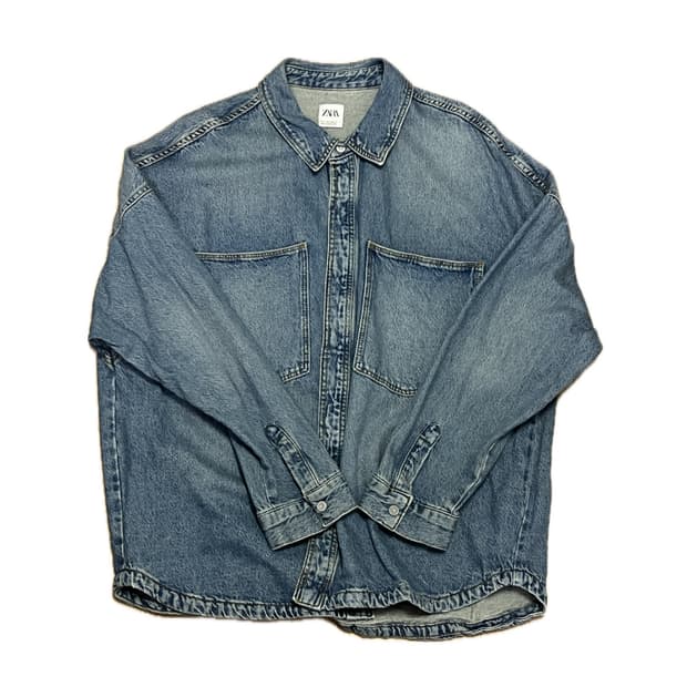 자라(ZARA) 데님 셔츠 XL