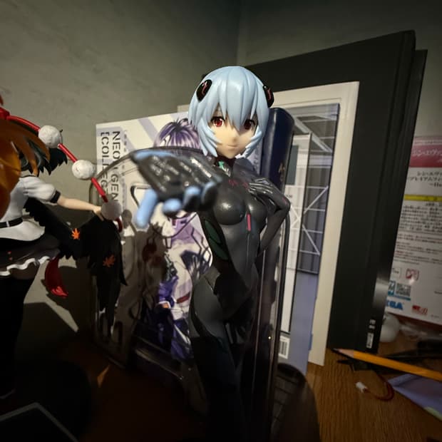 에반게리온 피규어 2개 일괄