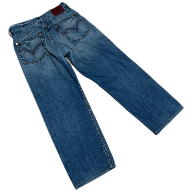 00s 리바이스 재팬 백리벳 709 데님팬츠 W32 L32