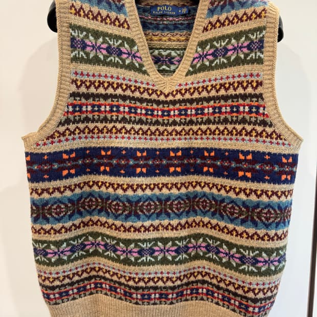 폴로랄프로렌 페어아일니트