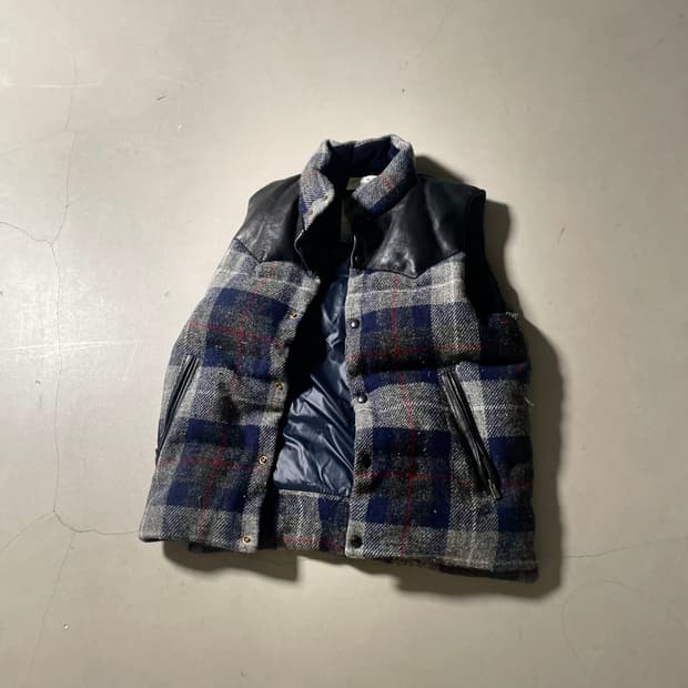 Harris Tweed Down Vest