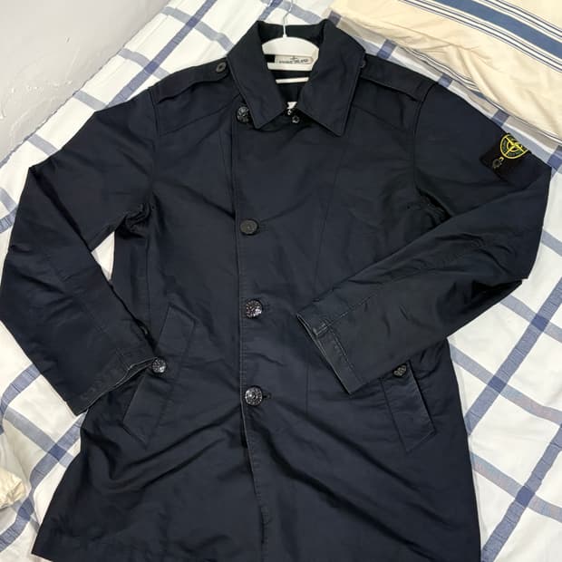 스톤아일랜드 트렌치 코트 야상 