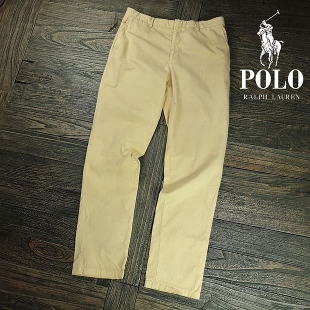 [폴로 랄프로렌] 스트레이트 코튼 팬츠 M19717