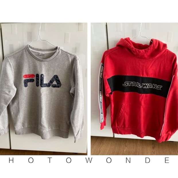 (일괄-8천원) FILA 휠라 긴팔 긴팔티 스타워즈 STARWARS 후드