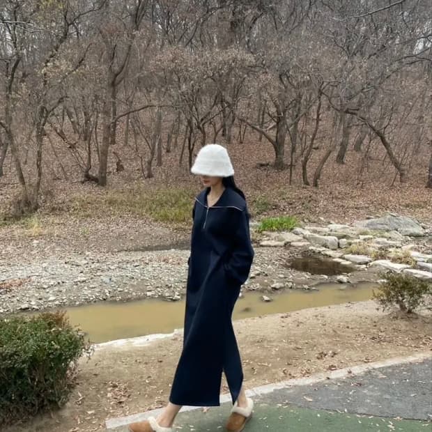 롱기모 원피스