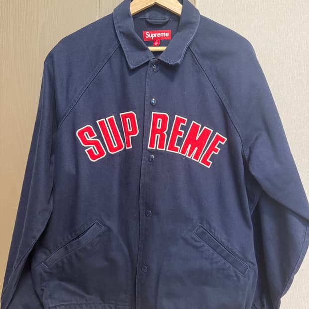 슈프림 아크 데님 코치 자켓 M