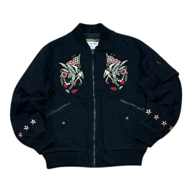 오리지널 더매드니스 자수 봄버자켓