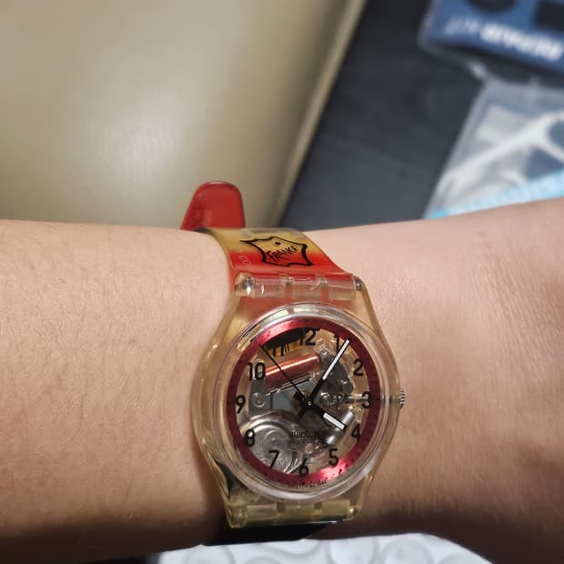 스와치 빈티지 시계 90s