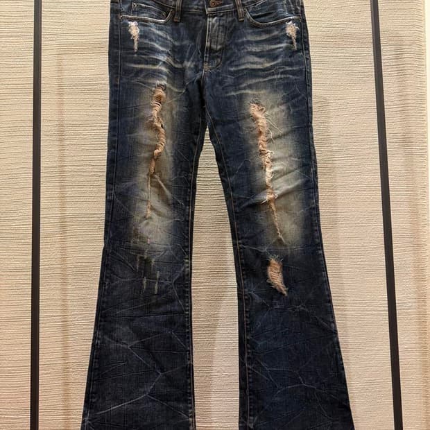Goa 00s damage denim pants