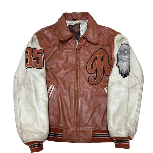 R.B.C 레더 블루종 자켓