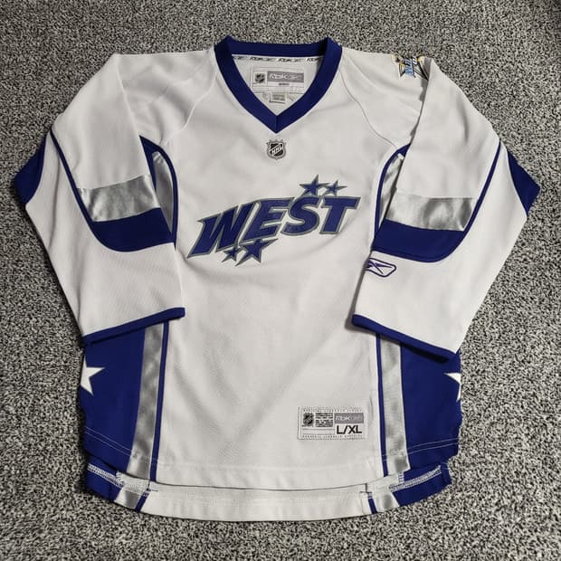 리복 NHL 2008 올스타 게임 웨스턴 컴퍼런스 저지