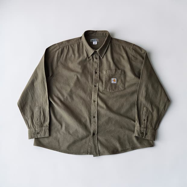 FR칼하트 면 오버핏 긴팔셔츠 XXL