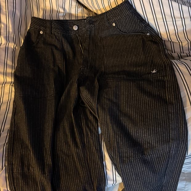 The Coldest Moment 스트라이프 바지 M