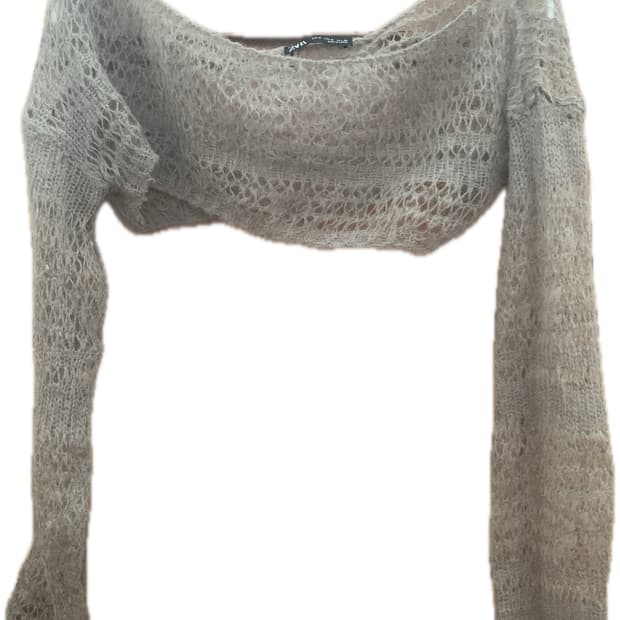 자라 볼레로 니트 스웨터