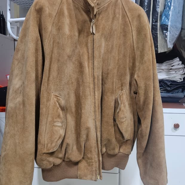 폴로 랄프로렌 스웨이드 자켓