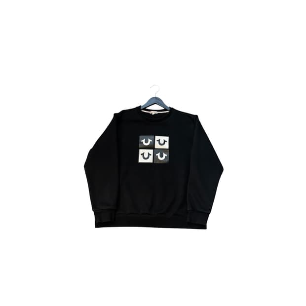 트루릴리젼 맨투맨 블랙 XL사이즈