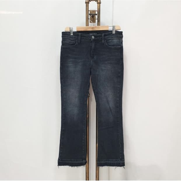 데님오브벌츄 기모 부츠컷 흑청바지(29)