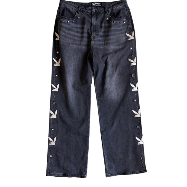 homme femme x playboy pants