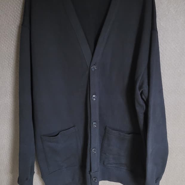 셀린느 백로고. 코튼 가디건