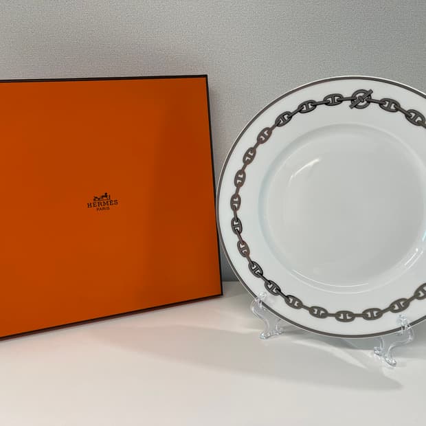 에르메스 샹달 플래티넘 디너 플레이트 1P HERMES