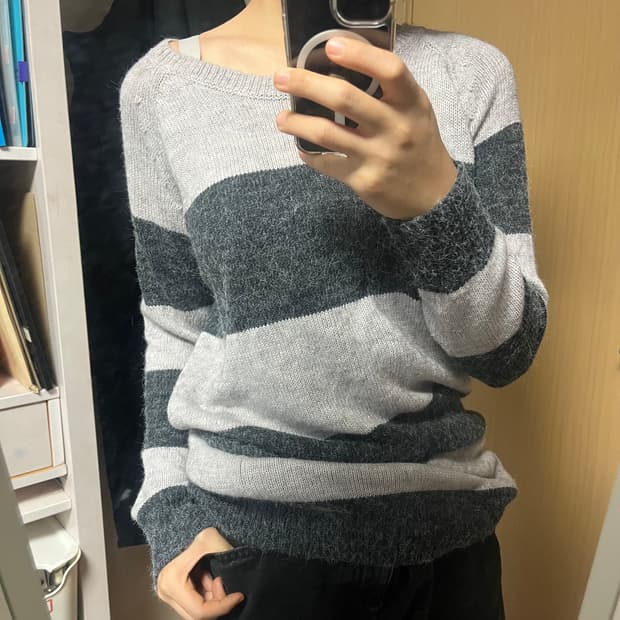 일본 빈티지 갸루 모리 y2k 니트 원피스 