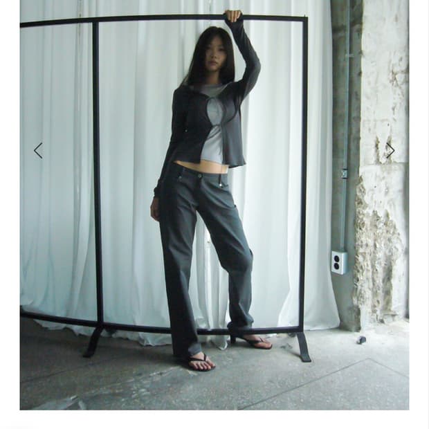 (새상품) 퍼스널 랭귀지 Low twill denim -1사이즈