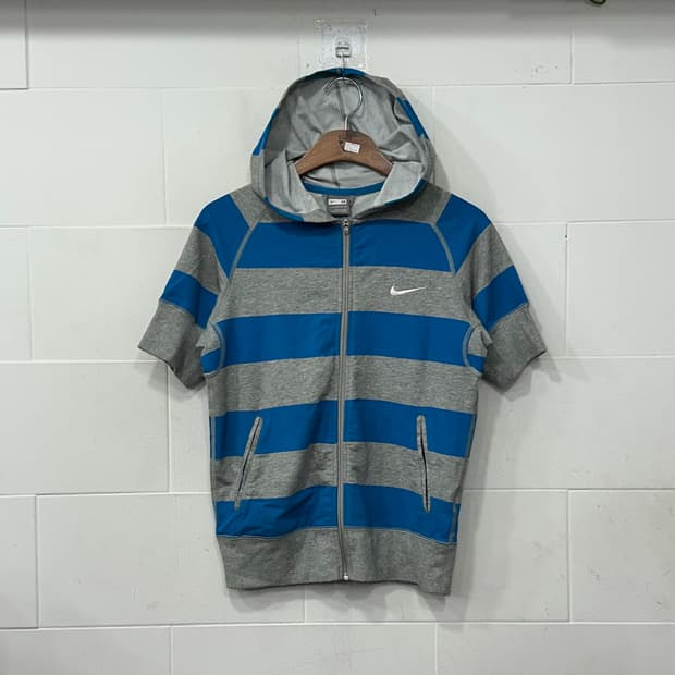 나이키 스트라이프 후드집업M