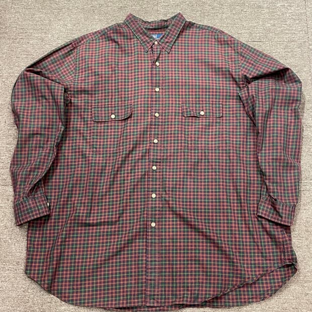 (3XL) POLO 폴로 랄프로렌 체크 셔츠
