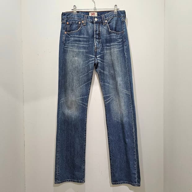 90's Levis 501 오리지널 스트레이트 데님팬츠(국내정발)
