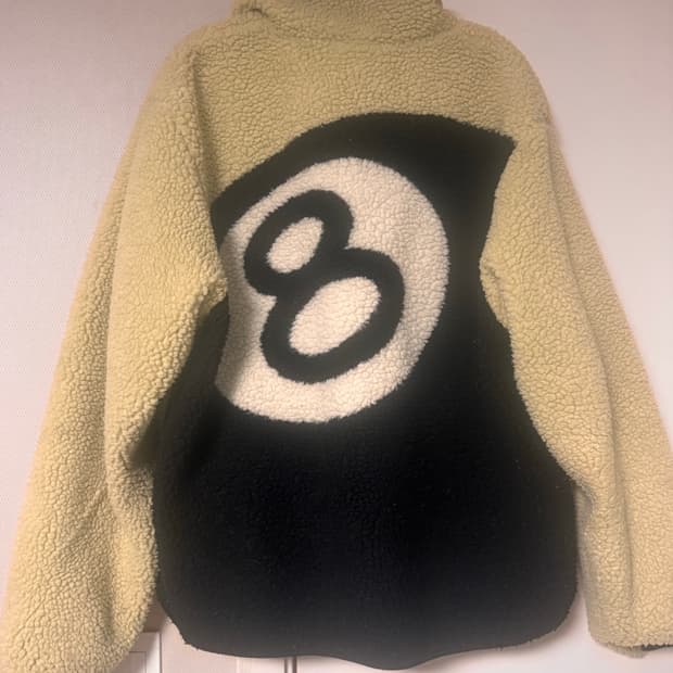 스투스 8볼 쉐르파 자켓 네츄럴 Xl