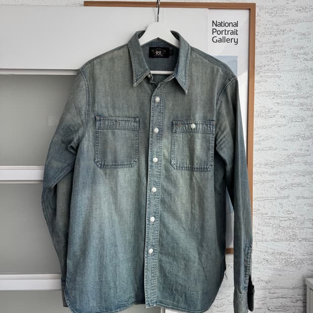 [RRL 더블알엘] 랄프로렌 데님 워크셔츠 M
