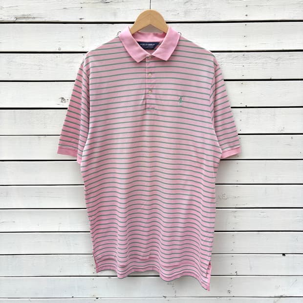 Polo 폴로 골프 스트라이프 반팔 카라티