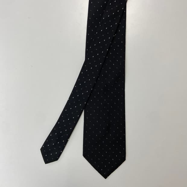  DKNY 명품 정품 블랙 넥타이 8.3cm