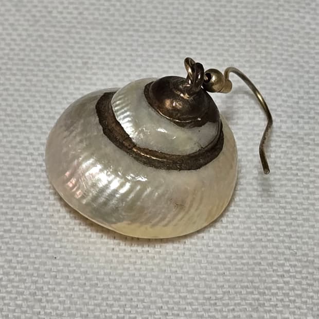 엔틱스페인 조개귀걸이