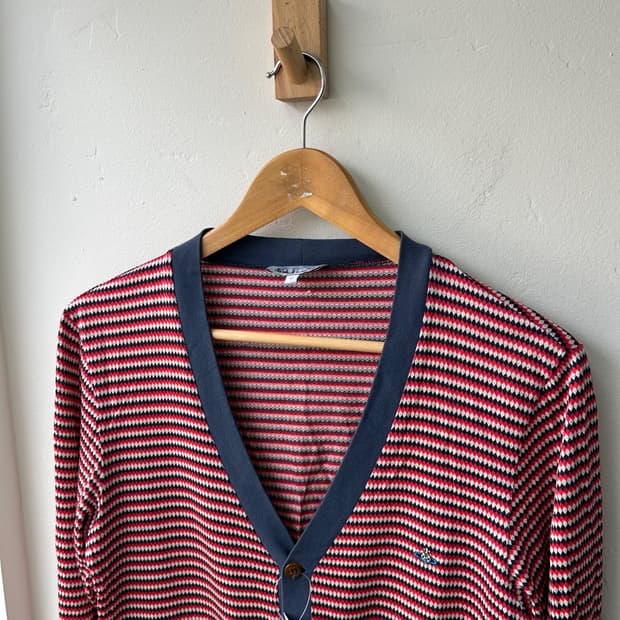 16258 - 비비안 웨스트우드 스트라이프 가디건