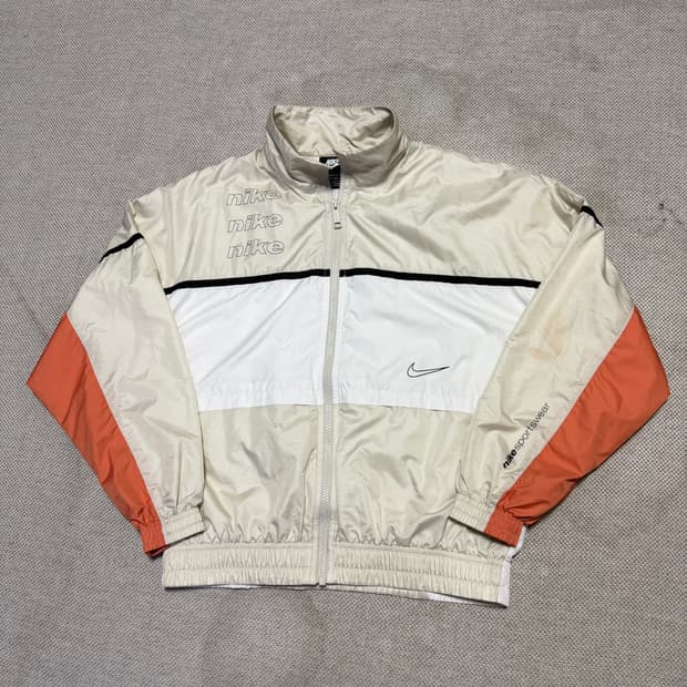 나이키 멀티로고 우븐 바람막이 자켓