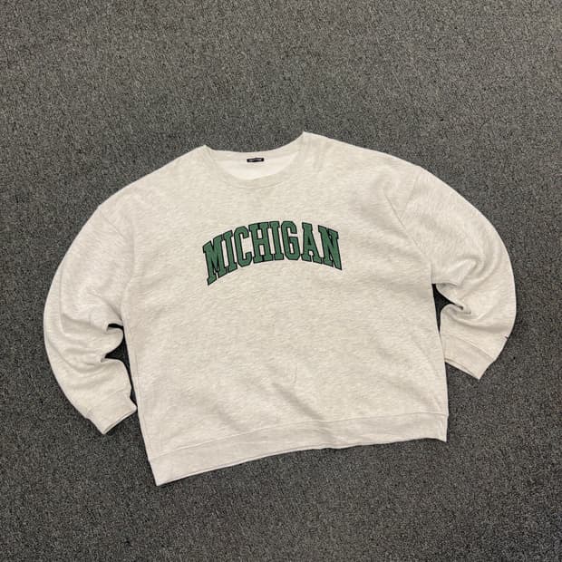 L)프릭스 스토어 빈티지 미시간 스펠아웃 스웻셔츠