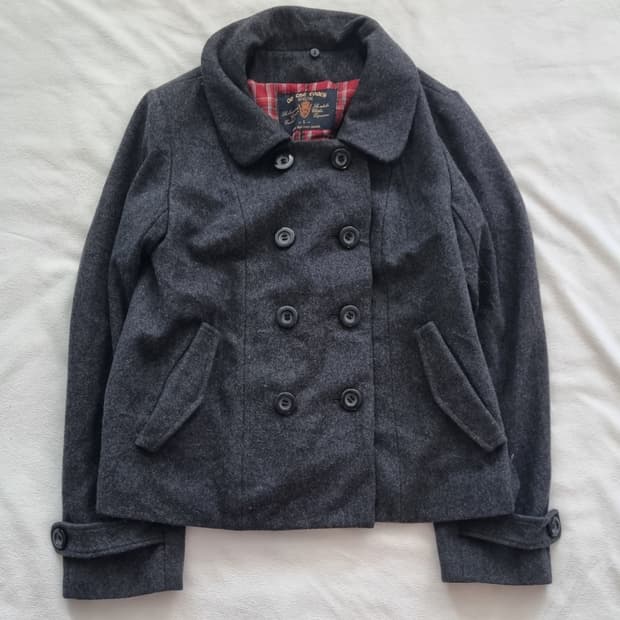 빈티지 모리걸 하구미 그레이 코이세이오 st 코트