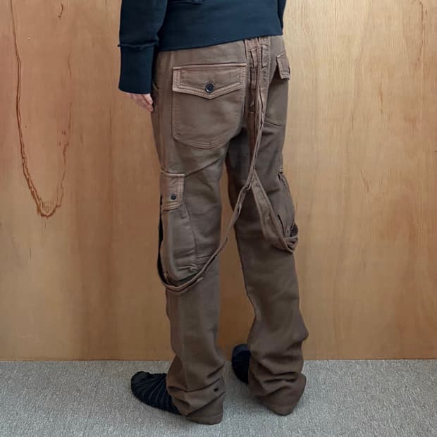Halb 본디지 카고 팬츠