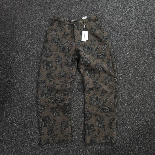 디스이즈네버댓 플로럴 페이즐리 패턴 워크 팬츠 