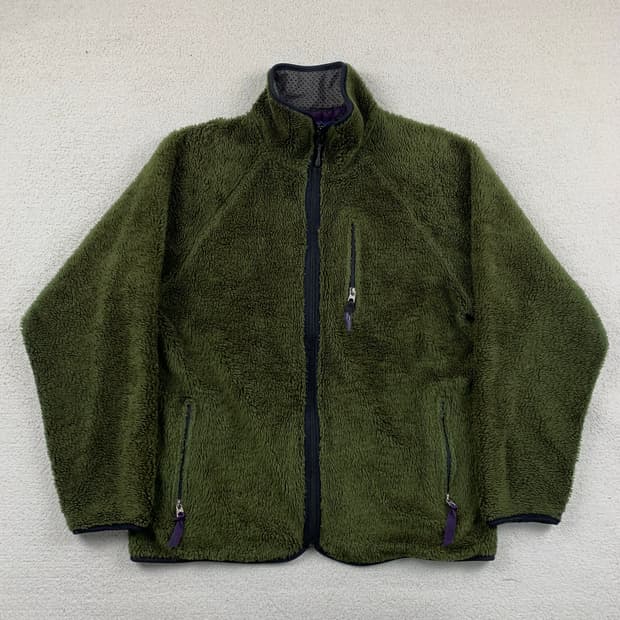 90s 파타고니아 레트로 딥파일 플리스 헌터그린 