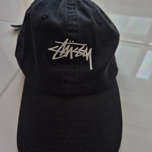 Stussy 스투시 블랙 볼캡