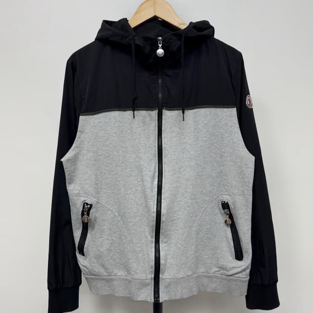 급처 MM 트리코트 스웻 배색 바람막이