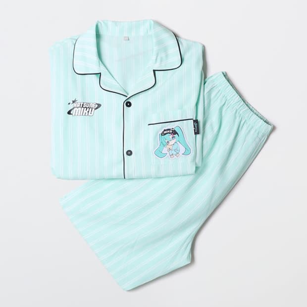 (미개봉) 스파오 하츠네미쿠 긴팔 파자마 L