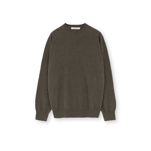 브라운야드 크루넥 니트 올리브 3사이즈